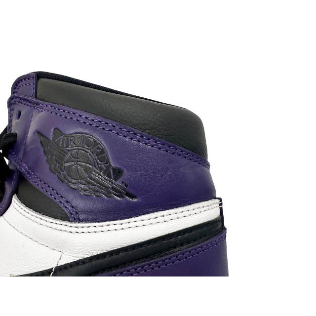 NIKE（ナイキ） NIKE AIR JORDAN 1 RETRO HIGH OG Court Purple エア
