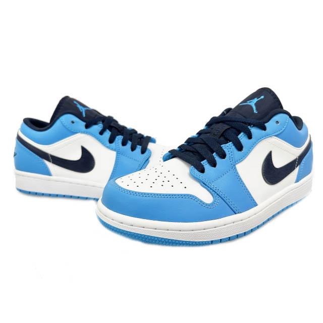 NIKE（ナイキ） NIKE AIR JORDAN 1 LOW University Blue エア