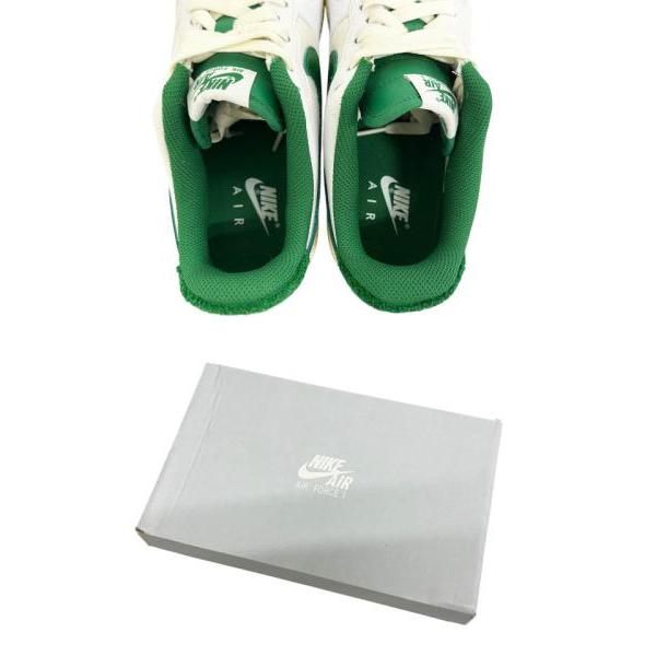 NIKE（ナイキ） 海外限定 AIR FORCE 1 07 LV8 White Pine Green エア