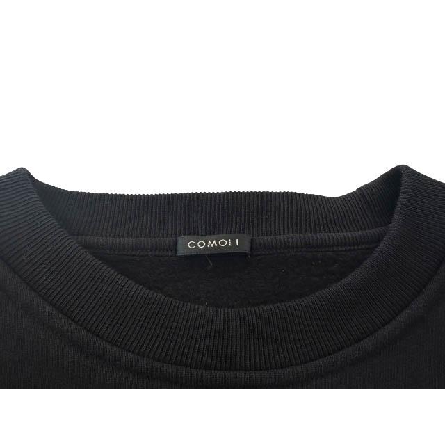 コモリ COMOLI 26SS コットン裏毛クルーネック スウェット トレーナー 
