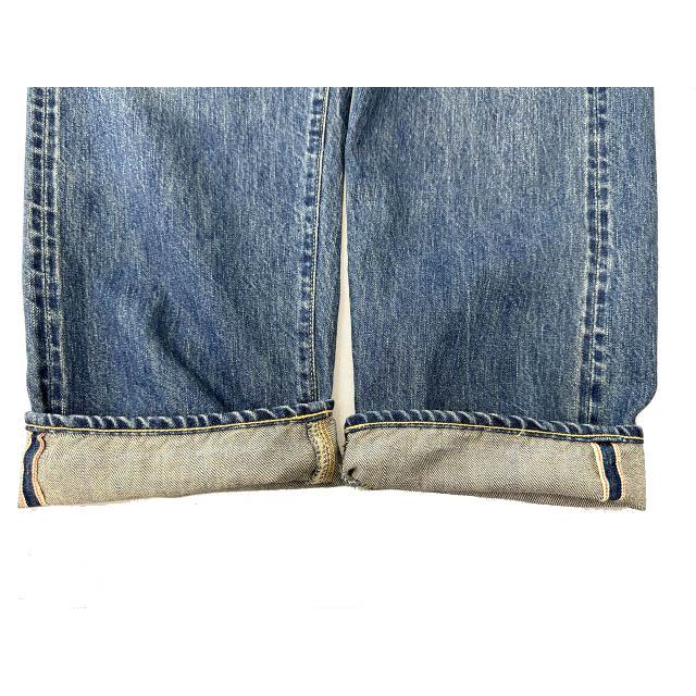 A.PRESSE アプレッセ 22AW Washed Denim Wide Pants ウォッシュド デニム ワイド パンツ 22AAP-04-05H 32 インディゴ ブルー 260419 メンズの画像