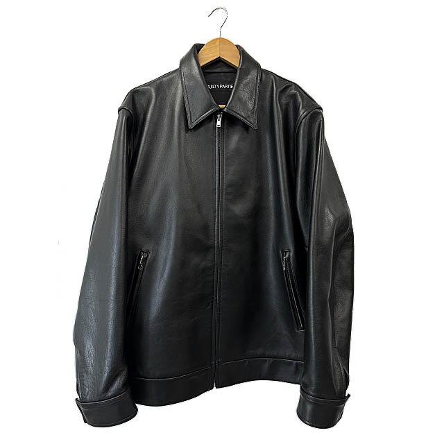 ワコマリア　ブラックレザージャケット WACKO MARIA（ワコマリア） WACKO MARIA SINGLE RIDERS LEATHER JACKET