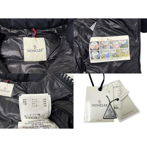 モンクレール MONCLER MONTGENEVRE モンジュネーブル ウール フーディー ダウン ジャケット 220914033805 0 紺ネイビー ■260806 メンズ | MONCLER | 08