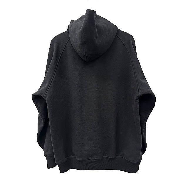 コモリ COMOLI 25AW コットン裏毛パーカ プルオーバー フーディ C03