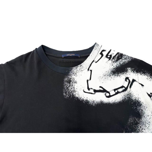 【s】Louis Vuitton スプレー チェーンプリント Tシャツ LOUIS VUITTON（ルイ・ヴィトン） LOUIS VUITTON 20SS スプレー