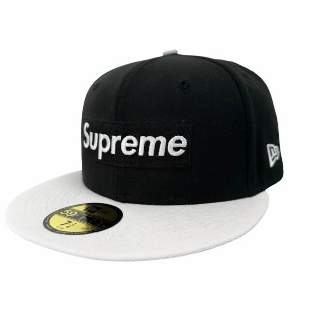 シュプリーム ×ニューエラ 22SS 2トーン ボックス ロゴ キャップ 黒 白 Supreme（シュプリーム） ×NEWERA ニューエラ 22SS 2-Tone Box Logo