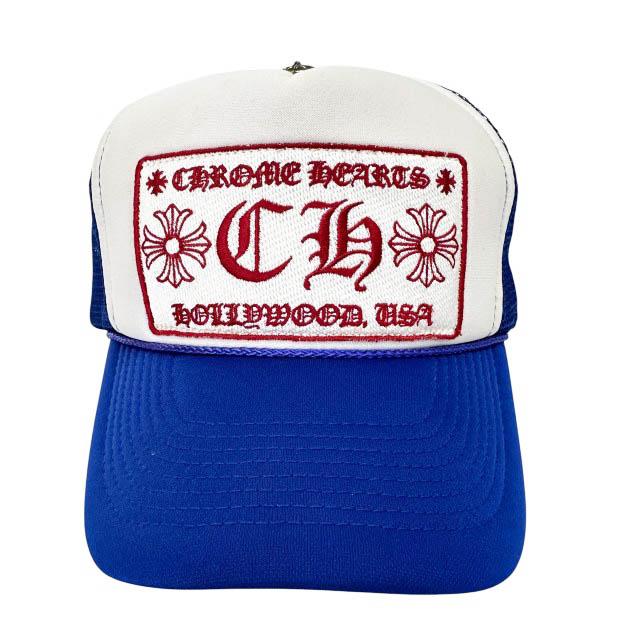 CHROME HEARTS（クロムハーツ） 初期 CH CRS TRUCKER CAP ロゴ刺繍 