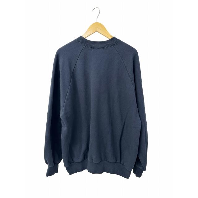 everyone エブリワン Logo Crewneck Sweat Navy ロゴ プリント クルー