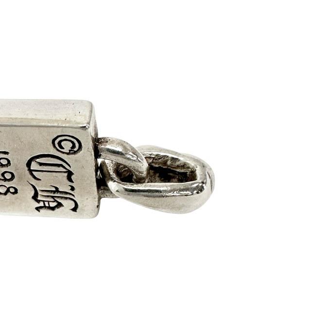 クロムハーツ CHROME HEARTS FRAMED CH PLUS A/1DIA フレームド CH プラス クロス アフター 1 ダイヤ チャーム トップ SILVER 925 シルバーの画像