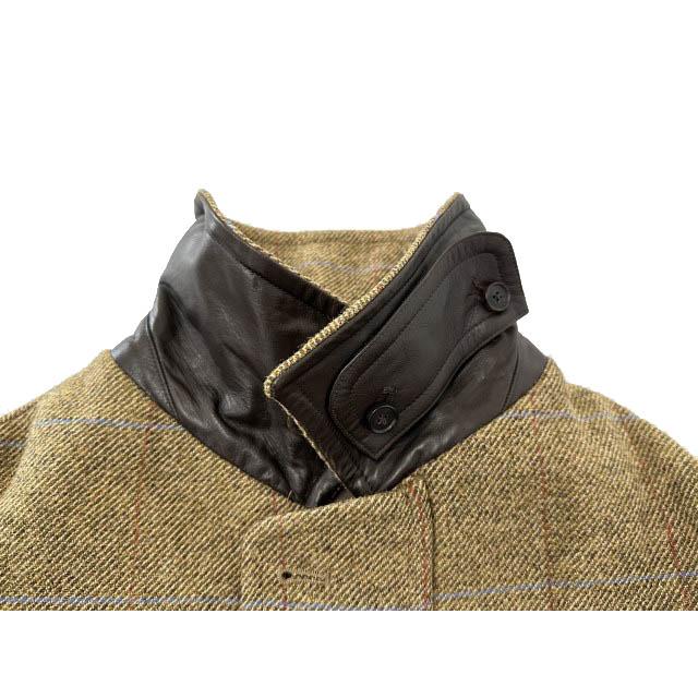 A.PRESSE アプレッセ 23AW Hunting Half Coat ツイード ハンティング ハーフ コート 23AAP-01-11H 3 マルチカラー ブランド古着ベクトル 中の画像