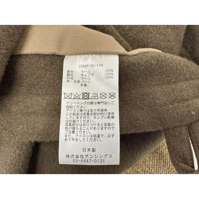 A.PRESSE アプレッセ 23AW Hunting Half Coat ツイード ハンティング ハーフ コート 23AAP-01-11H 3 マルチカラー ブランド古着ベクトル 中の画像
