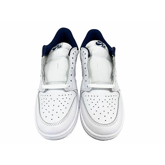NIKE（ナイキ） NIKE AIR JORDAN 1 LOW 85 Metallic Blue エア