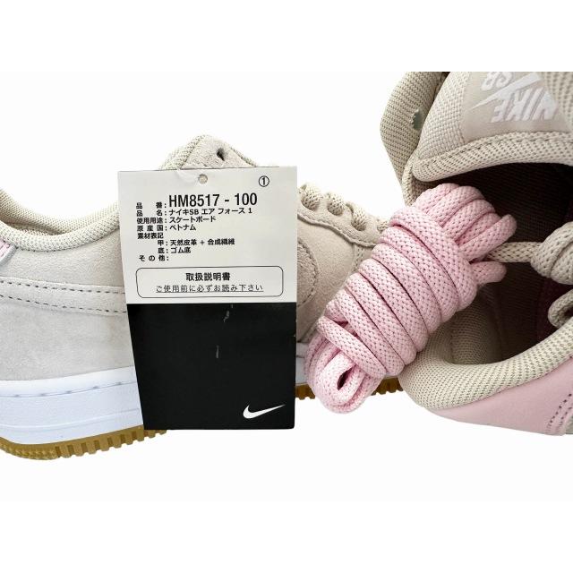 NIKE（ナイキ） NIKE SB Air Force 1 Low Light Orewood Brown Pink
