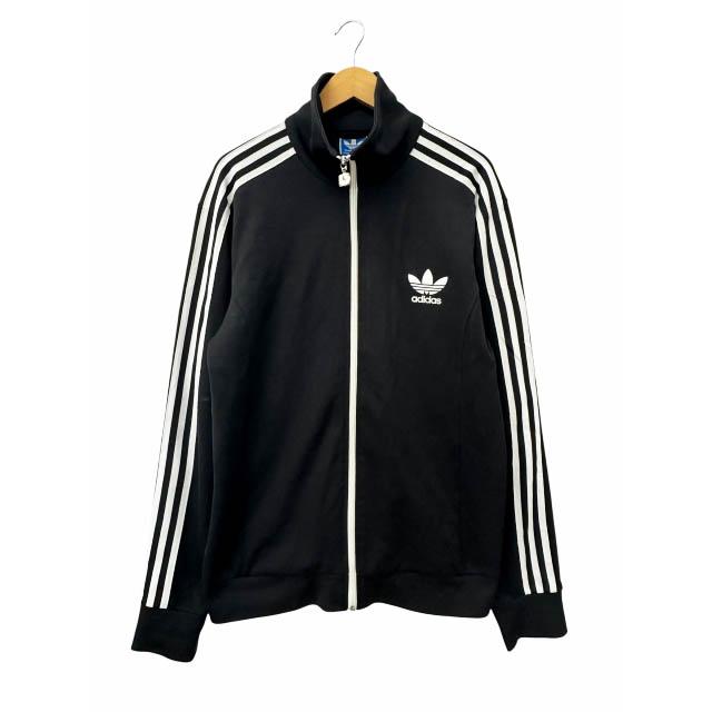 【美品】 韓国  トラックジャケット ジャージ 古着 アディダス adidas（アディダス） 韓国製 ロゴ 3本ライン トラック ジャケット