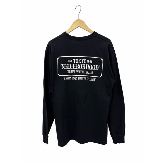 ネイバーフッド NEIGHBORHOOD 19SS BAR & SHIELD / C-TEE. LS ロゴ