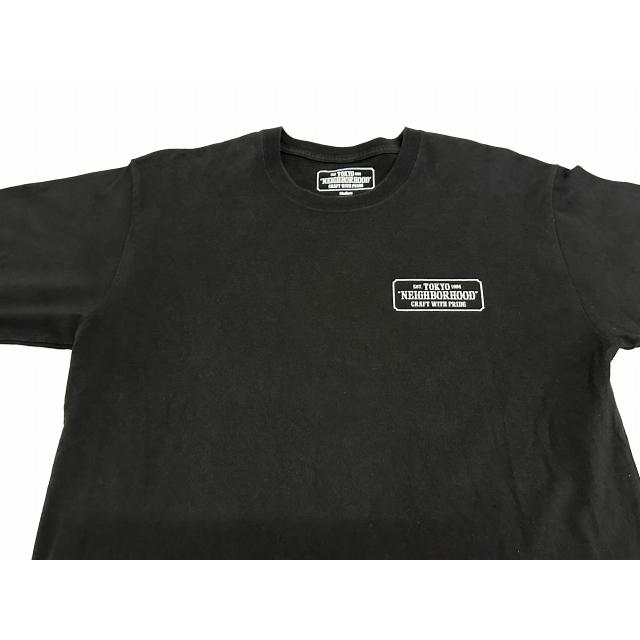 ネイバーフッド NEIGHBORHOOD 19SS BAR & SHIELD / C-TEE. LS ロゴ