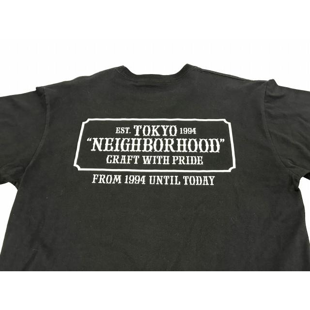 ネイバーフッド NEIGHBORHOOD 19SS BAR & SHIELD / C-TEE. LS ロゴ