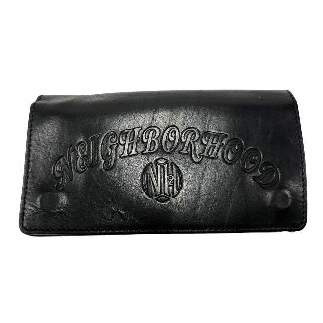 ネイバーフッド NEIGHBORHOOD 26SS LEATHER TRUCKER WALLET レザー