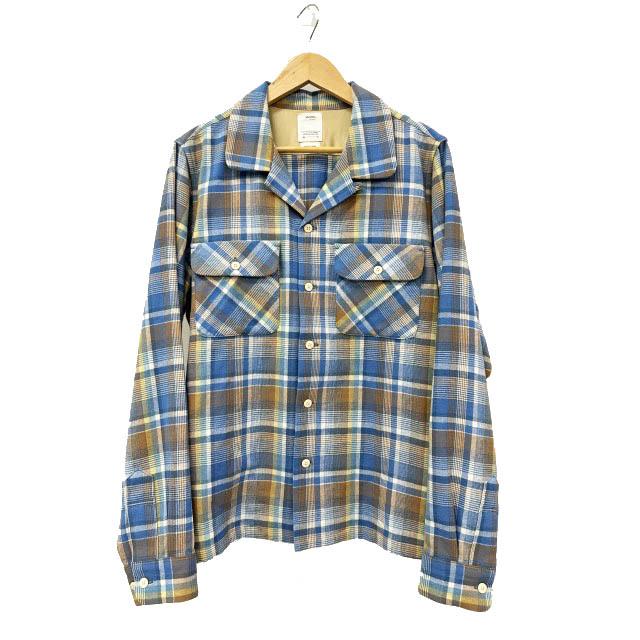 ビズビム VISVIM 22AW BOOMER SHIRT CHECK L/S チェック柄 長袖