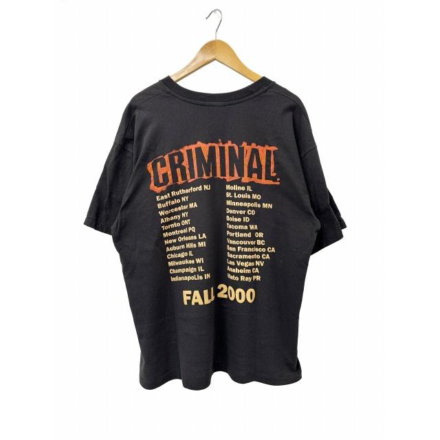 ヴィンテージ VINTAGE 00s 2000 EMINEM CRIMINAL TOUR TEE エミネム
