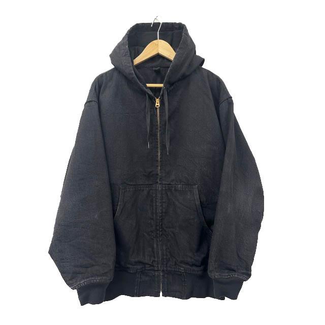 コモリ COMOLI 25AW ブラック デニム ジップ パーカー ジャケット C03 
