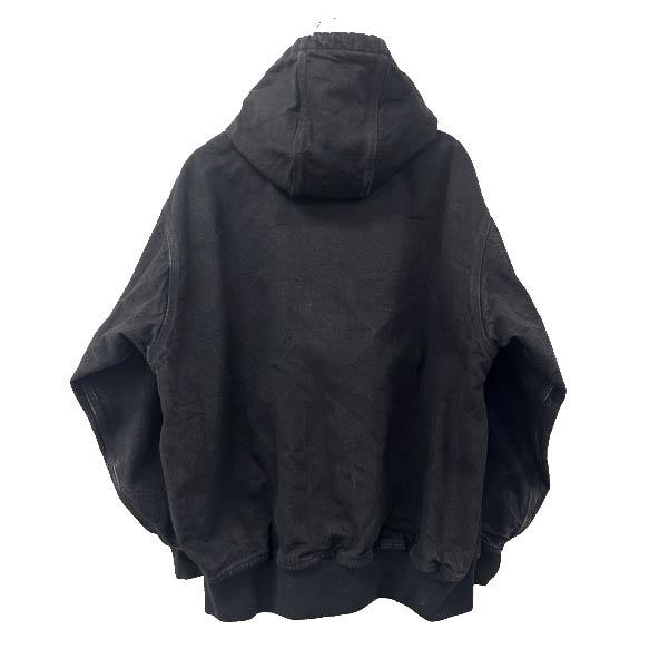コモリ COMOLI 25AW ブラック デニム ジップ パーカー ジャケット C03