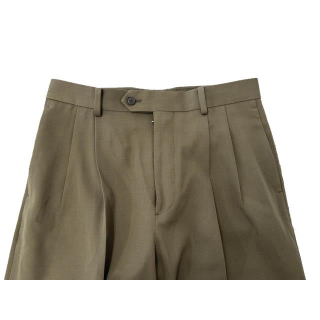 オーラリー AURALEE 26SS LIGHT WOOL MAX GABARDINE TWO-TUCK SLACKS