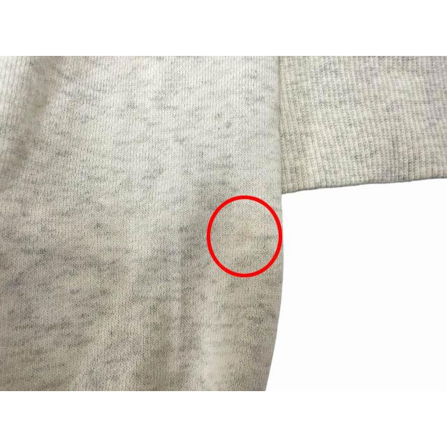アーペーセー A.P.C. FREAK'S STORE フリークスストア 別注 ロゴ刺繍 ハーフジップ スウェット トレーナー 23236-1-98012 U アイボリー ●2の画像
