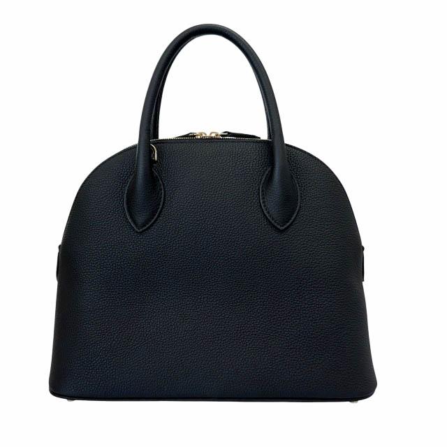 ボナベンチュラ　エマ　28 ハンドバッグ　ブラック ボナベンチュラ BONAVENTURA Emma エマ 28 シュリンク レザー 2WAY