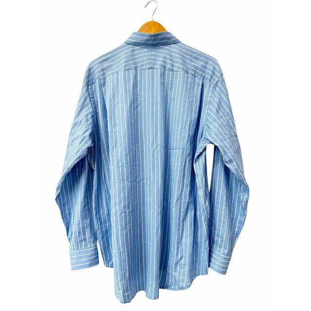 オーラリー AURALEE 26SS COTTON SILK STRIPE SHIRT ギザコットン