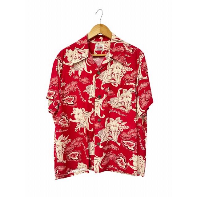 Levi's（リーバイス） アロハシャツ レーヨン 52100-83 M 赤 レッド