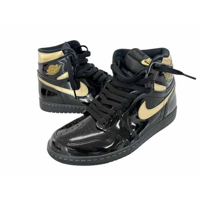 NIKE（ナイキ） NIKE Air Jordan 1 High OG Black Metalic Gold エア