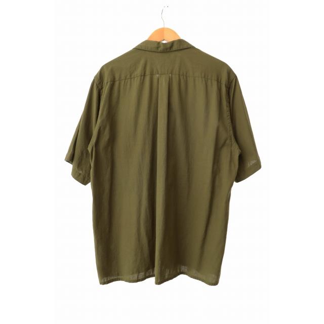 コモリ COMOLI 21SS ベタシャン オープンカラー 半袖 シャツ 2