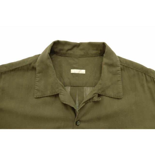 コモリ COMOLI 21SS ベタシャン オープンカラー 半袖 シャツ 2