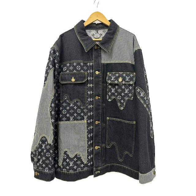 LOUIS VUITTON ヴィトン 22SS クレイジーデニムジャケット LOUIS VUITTON（ルイ・ヴィトン） LOUIS VUITTON 22SS ×NIGO ニゴー