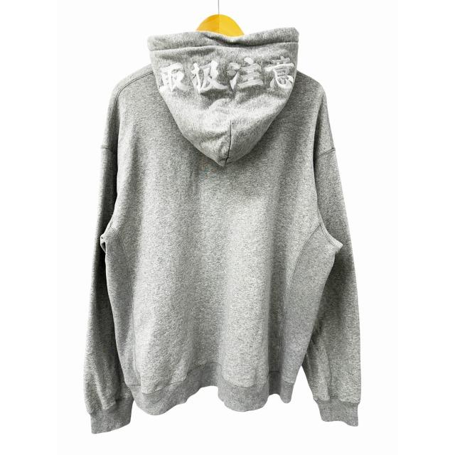 THE BLACK EYE PATCH ジップパーカー グレー M ブラックアイパッチ THE BLACK EYE PATCH HWC LABEL HOODIE 取扱注意