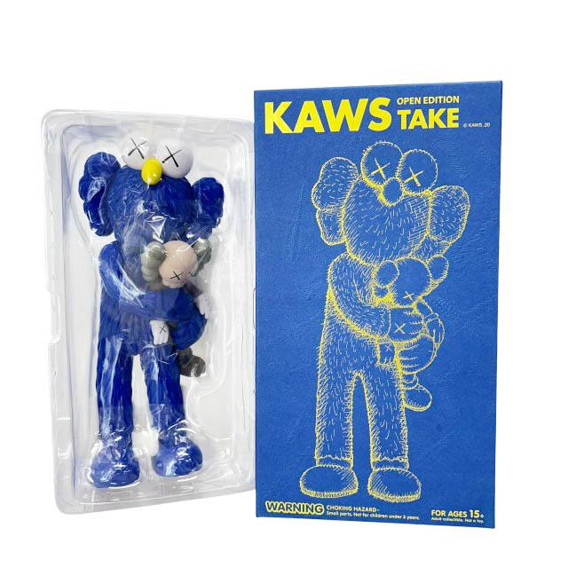 KAWS カウズ MoMA EDITION ブルー メディコムトイ メディコムトイ MEDICOM TOY KAWS OPEN EDITION TAKE BLUE カウズ