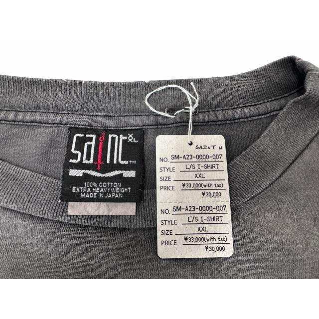 セントマイケル SAINTMICHAEL 23AW LS TEE BURN OF EARTH プリント