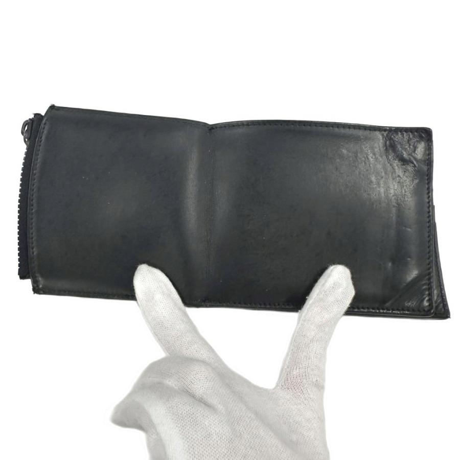 メゾンマルジェラ Maison Margiela 四つタグ レザー ウォレット 二