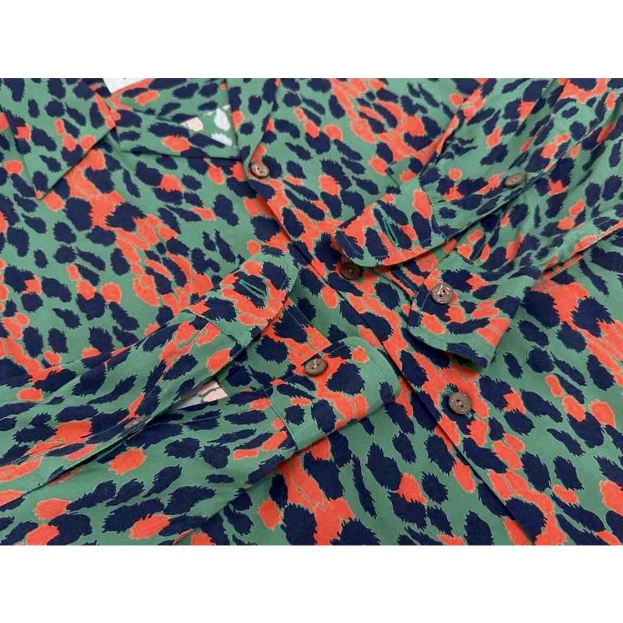 WACKO MARIA（ワコマリア） WACKO MARIA 22AW LEOPARD OPEN COLLAR