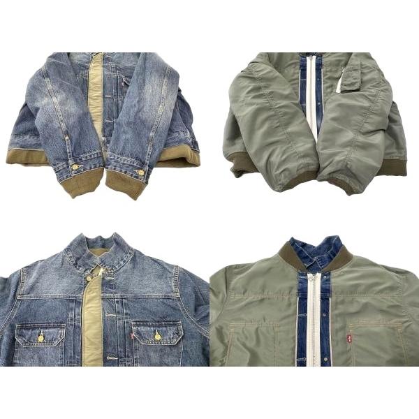 サカイ sacai ×Levi's リーバイス 25SS Nylon Twill Reversible