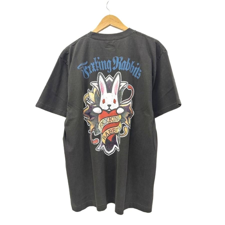 FR2 エフアールツー Rabbits Tatto Cross Garment Dye T-shirt
