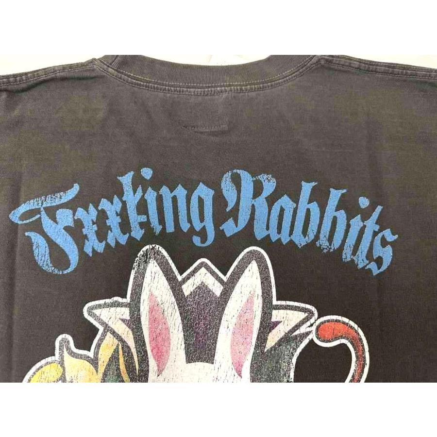 FR2 エフアールツー Rabbits Tatto Cross Garment Dye T-shirt