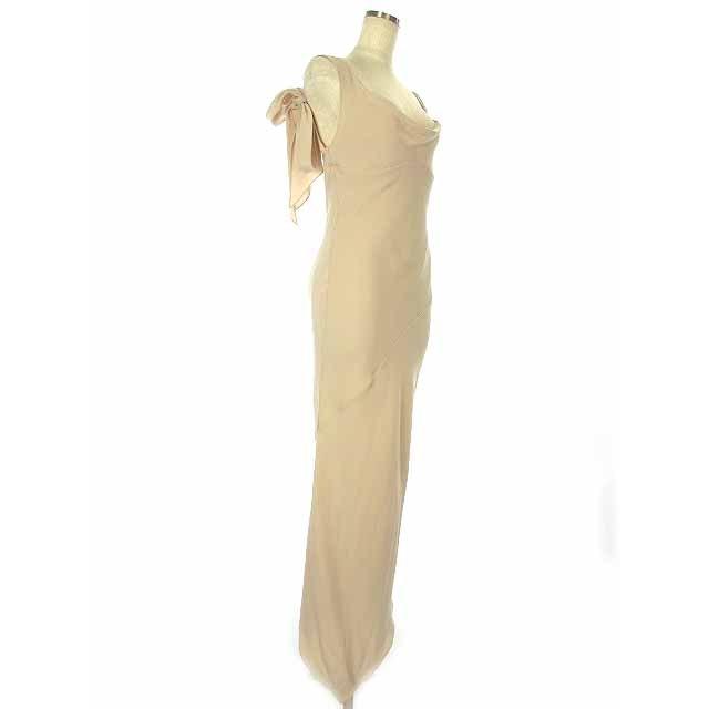 メーカー再生品 中古 未使用品 メゾンマルジ 中古 未使用品 Margiela Maison メゾンマルジェラ 古着 ベクトル 16aw シンプル 無地 シフォン タイト ノースリーブ シルク混 ベージュ ピンク M 40 ワンピース 4 ワンピース チュニック Smartlightingco Com