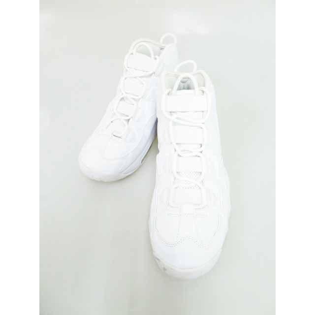 nike air max uptempo 95 triple white