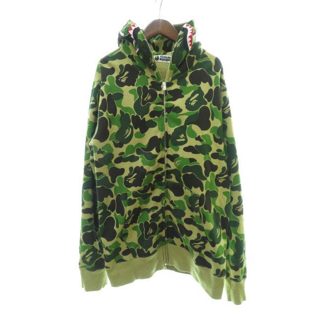 中古 アベイシングエイプ A Bathing Ape 19aw Bape Abc シャーク ジップアップ パーカー カモ 迷彩 Xl メンズ ベクトル 古着 037 ブランド古着販売のベクトル 通販 Yahoo ショッピング