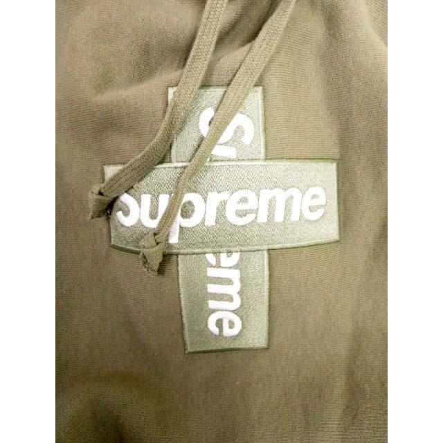 初売り Logo Box Cross aw Supreme 中古 シュプリーム Bo Cross aw Supreme 中古 シュプリーム Supreme Hooded メンズ Xl ブランド古着ベクトル プルオーバー スウェット Sweatshirt トップス