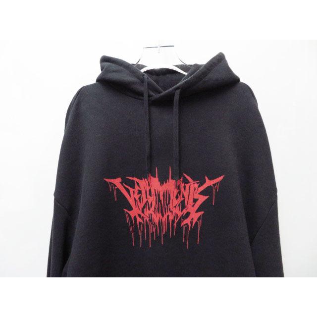 ヴェトモン ベトモン VETEMENTS 17AW Oversized Printed Hoodie ヴェトモン ベトモン VETEMENTS 17AW Oversized Printed Hoodie