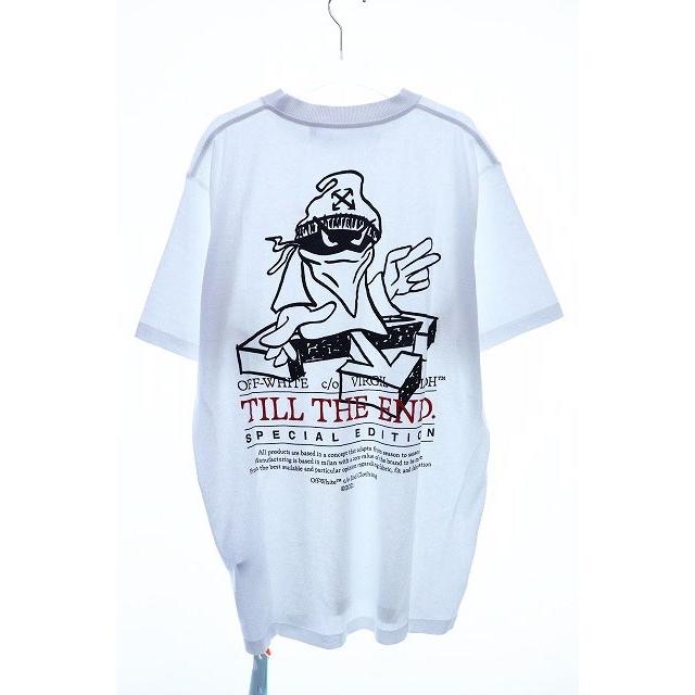 オフホワイト OFF WHITE × END. BIG BANDIT S/S TEE WHITE エンド コラボ ビッグ バンディット プリント Tシャツ 半袖 XL ホワイト 210908 :037-902108240014:ブランド古着販売のベクトル - 通販 - Yahoo!ショッピング オフホワイト OFF WHITE × END. BIG BANDIT S/S TEE WHITE エンド コラボ ビッグ バンディット プリント Tシャツ 半袖 XL ホワイト 210908 :037-902108240014:ブランド古着販売のベクトル - 通販 - Yahoo!ショッピング
