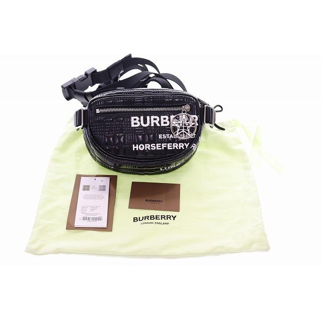 室内搬入設置無料 バーバリー ウエストバッグ ホース フェリー
